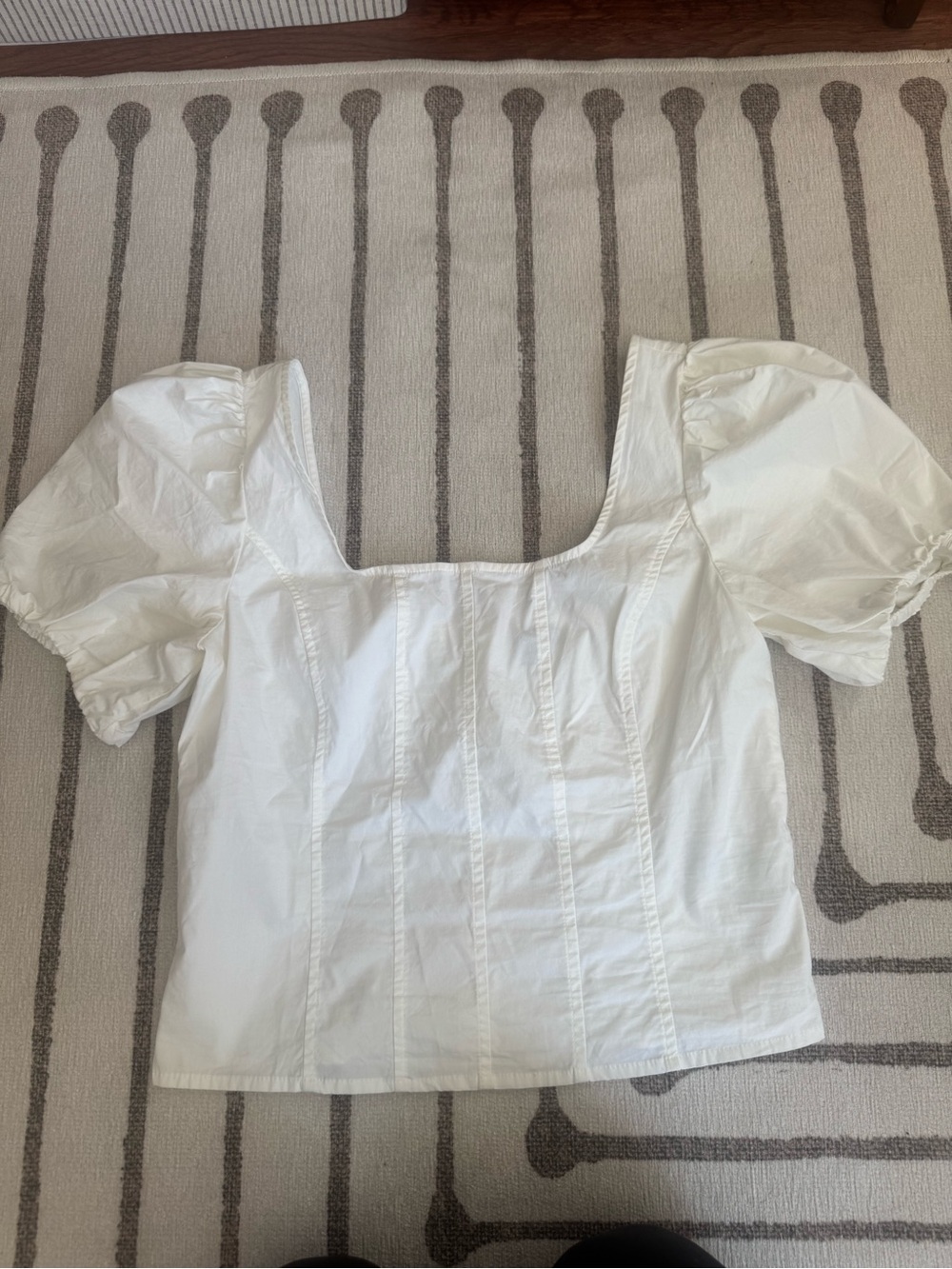 J. Crew puffed sleeve blouse